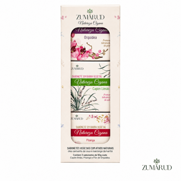 Kit Sabonetes em barra vegetal