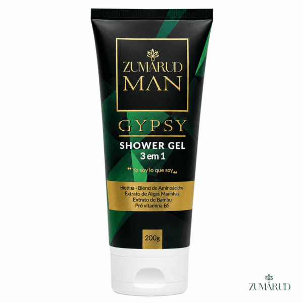 Shower Gel 3 em 1 Gypsy Zumarud Man 200g