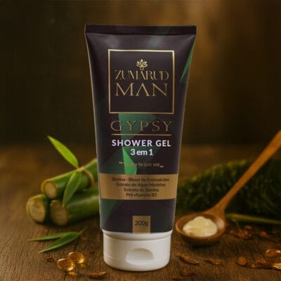 Shower Gel 3 em 1 Gypsy Zumarud Man 200g
