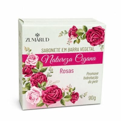 Sabonete de Rosas – Natureza Cigana