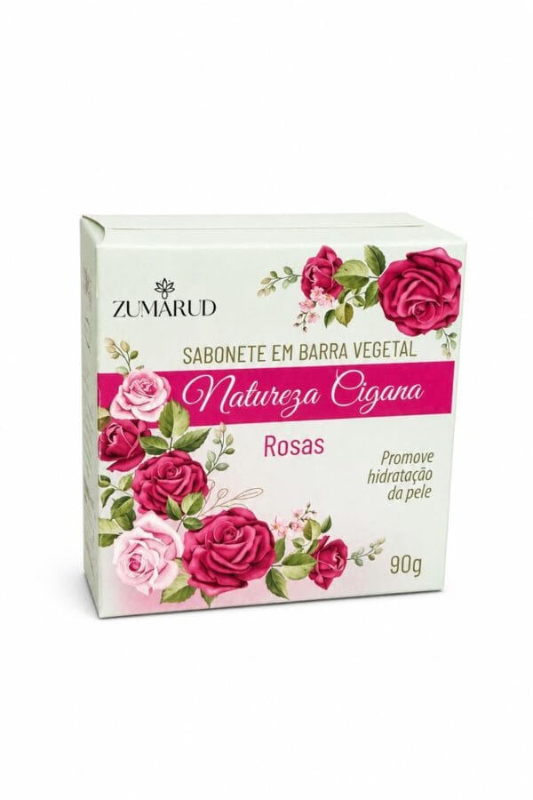 Sabonete de Rosas - Natureza Cigana