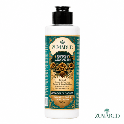 Leave-in Ativador de Cachos Gypsy Zumarud – 200ml