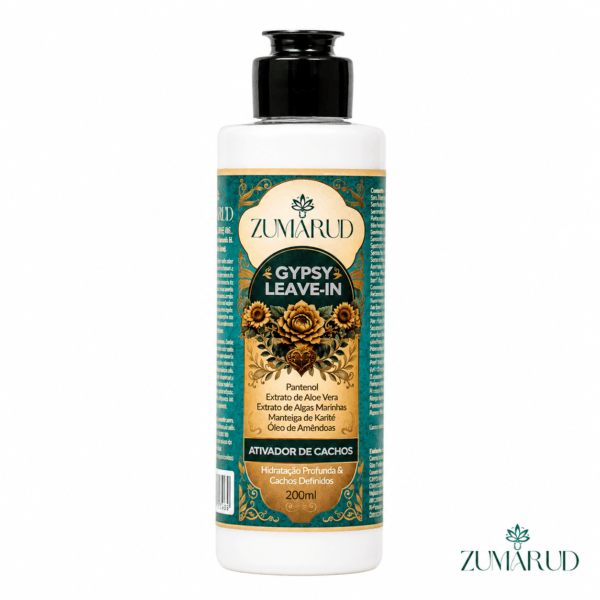 Leave-in Ativador de Cachos Gypsy Zumarud - 200ml