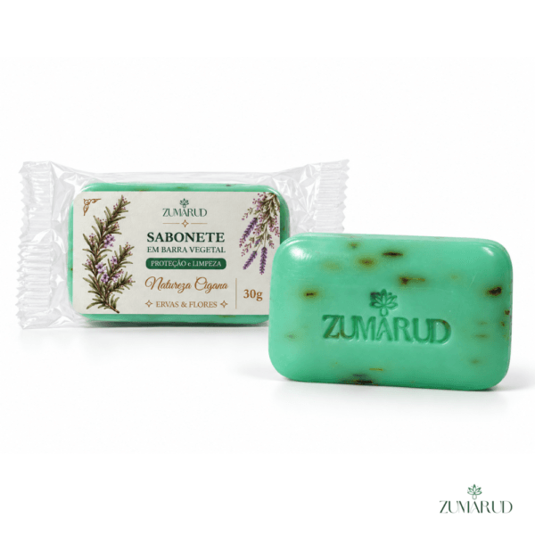 Sabonete em barra vegetal - Proteção e Limpeza